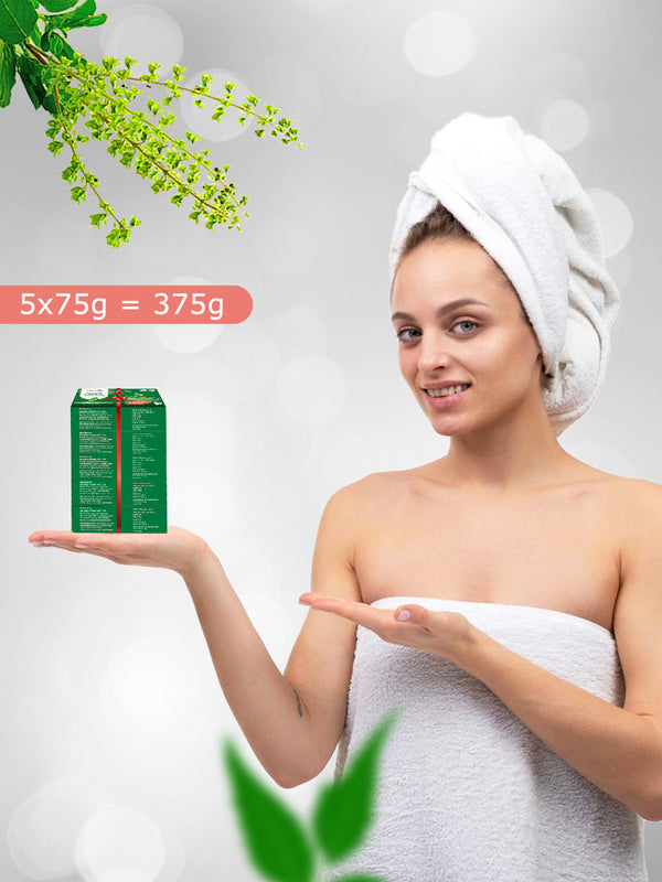 Neem & Tulsi Soap (Pack of 5)