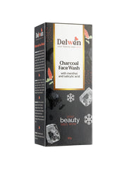 Charcoal Face Wash with Menthol & Salicylic